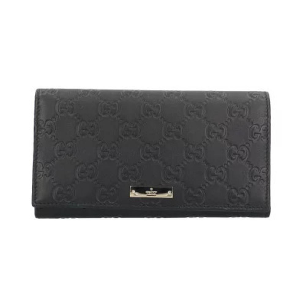 Gucci Guccissima Long Wallet Leather